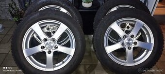 16"ALU 5x114,3 zimní pneu Goodyear 205/60 R16