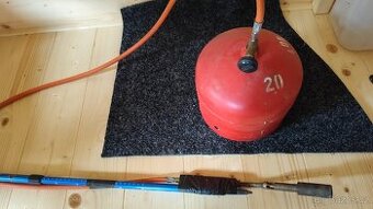 Hořák na opalování, plevel apod, komplet sada i s PB 2kg