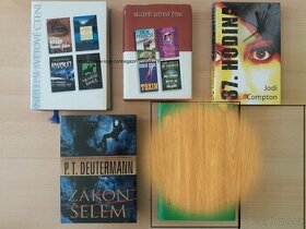 Knihy 4x - 2x dobrodružné, 2x Readers Digest výběry