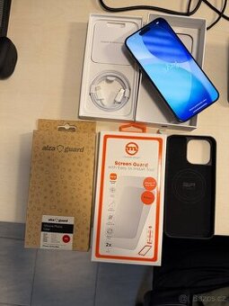 IPhone 15 pro max blue 256 GB