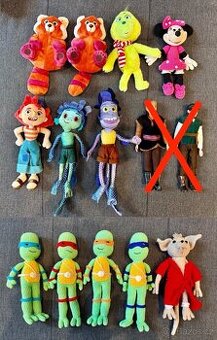 Pixar, Disney, Želvy Ninja plyšáci pro děti