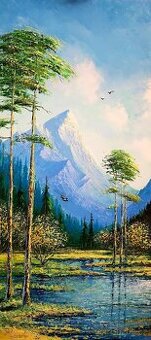 Obrazy olej na plátně