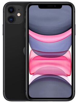 Apple iPhone 11 64GB black 86% baterka