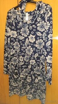 šaty z pleteniny se šálkou - 1