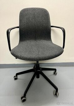 kancelářská židle IKEA Langfjall - šedočerná