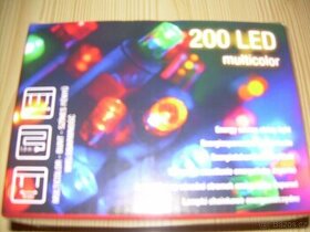Vánoční led lampičky 200Ks - 1