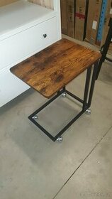 Nový odkládací- servírovaci stolek na kolečkách - 1