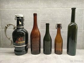 Staré pivní láhve