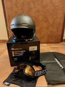 Lyžařská helma Reaper a lyzařské brýle Blizzard