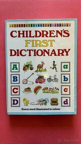 Dětská ilustrovaná kniha - slovník