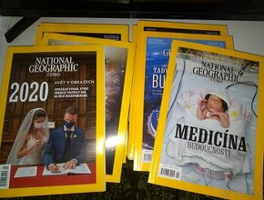 Časopisy National Geographic CZ- celé ročníky