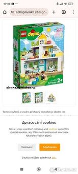 Duplo set několika stavebnic