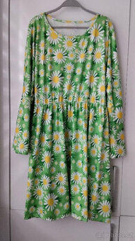 DÁMSKÉ VOLNÉ ŠATY/ TUNIKA JARO/LÉTO vel. 52 /XXXXL