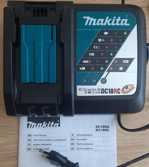 Makita DC18RC rychlonabíječka