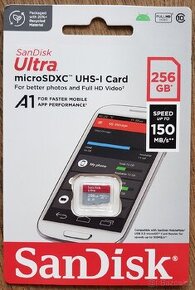 MicroSD karta Sandisk 256GB