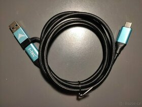 Různé typy kabelů USB A, USB C, DP, HDMI, VGA, DVI atd.. - 1