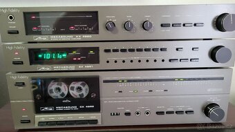 Hifi sestava Metz  zesilovac tuner tapedeck
