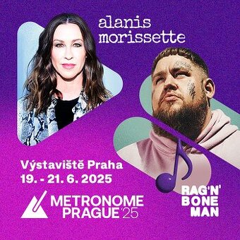Metronome Prague 2025 - 2 vstupenky na pátek