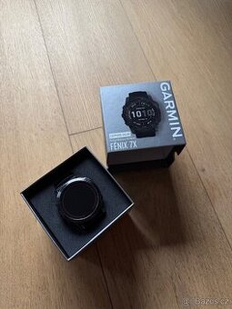 Garmin Fenix 7X Solar Sapphire černé