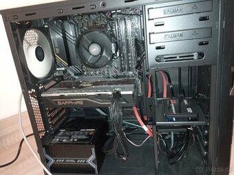 Pc ryzen 5 5500 16gb ram rx580 8gb Windows 11