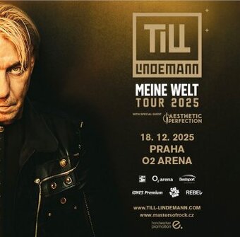 Till Lindemann z Rammstein Meine Welt Tour 2025