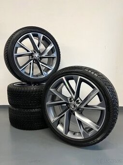 ❄️ Zimní Alu kola Vega, Škoda Superb 3, 5x112 r19