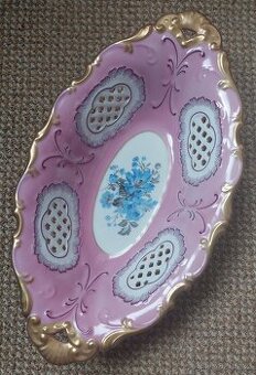 Mísa růžový porcelán