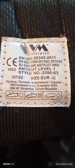 Boty na těžbu dreva