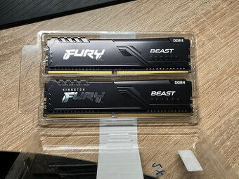 Prodám kingston fury ddr4 16gb kit