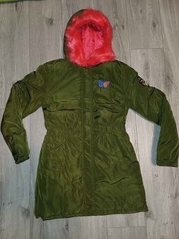 Nová bunda zimní Bonprix dívčí vel 164/170