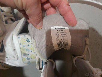 Stavitelné dívčí brusle na led Head 34/37