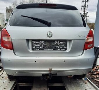 nd z škoda fabia 2 1.4 63kw stříbrná sedan i combi