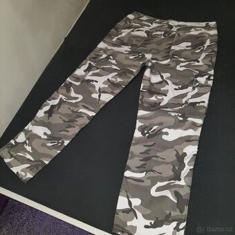 Maskáčové pánské kalhoty