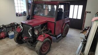 Traktorek domácí výroby