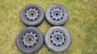 4x zimní pneu Nexen Winguard 185/60 R15 84H + disky ET38 - 1