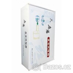 Sada 12 ks plastových baněk s odsávačkou