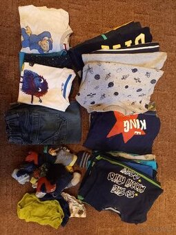 Balík oblečení kluk 110/116