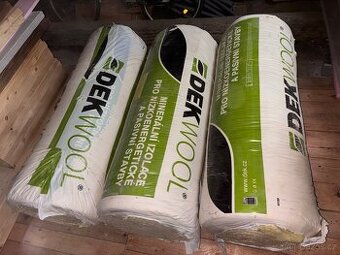 Minerální vata DEKWOOL G 035r 60 mm – nové, neotevřené