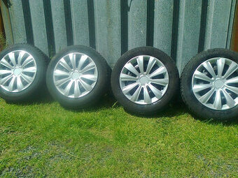 165/65/14 Barum Brilantis,letní 4ksada,ráfky Peugeot,Citroen