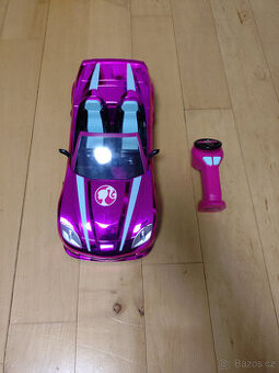 Barbie auto na dálkové ovládání