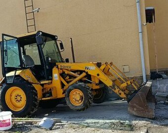 Prodám Pracovní Stroj Trakto Bagr (Massey-Ferguson MF 50 HX