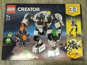 Lego 31115 Creator 3v1 Vesmírný těžební robot - nové