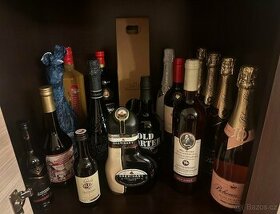Alkohol - likér, víno, sekt