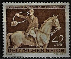 168466725.Predám pošt. známky Deutshes Reich 1943