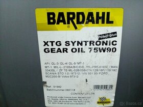 Bardahl 75W-90, převodový olej