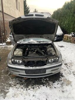 Bmw e46 před face 2.0d 100kw automat na náhradní díly - 1