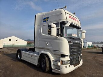 Scania R520 V8,Euro 6,dura bright,nez.klima,kožená sedadla