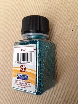 Nové třpytky CANDIS Glitter Blu 25 gramů - 1