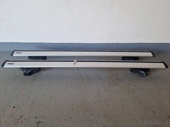 Střešní nosiče(příčníky) Thule WingBar 961 118cm + patky 757