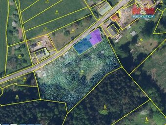 Prodej pozemku 5381 m², Strážkovice